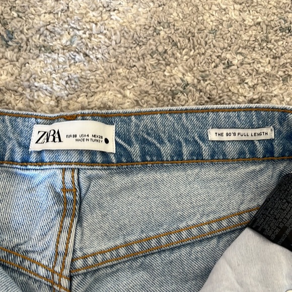Zara straight leg jeans “90’s style” - Picture 4 of 5